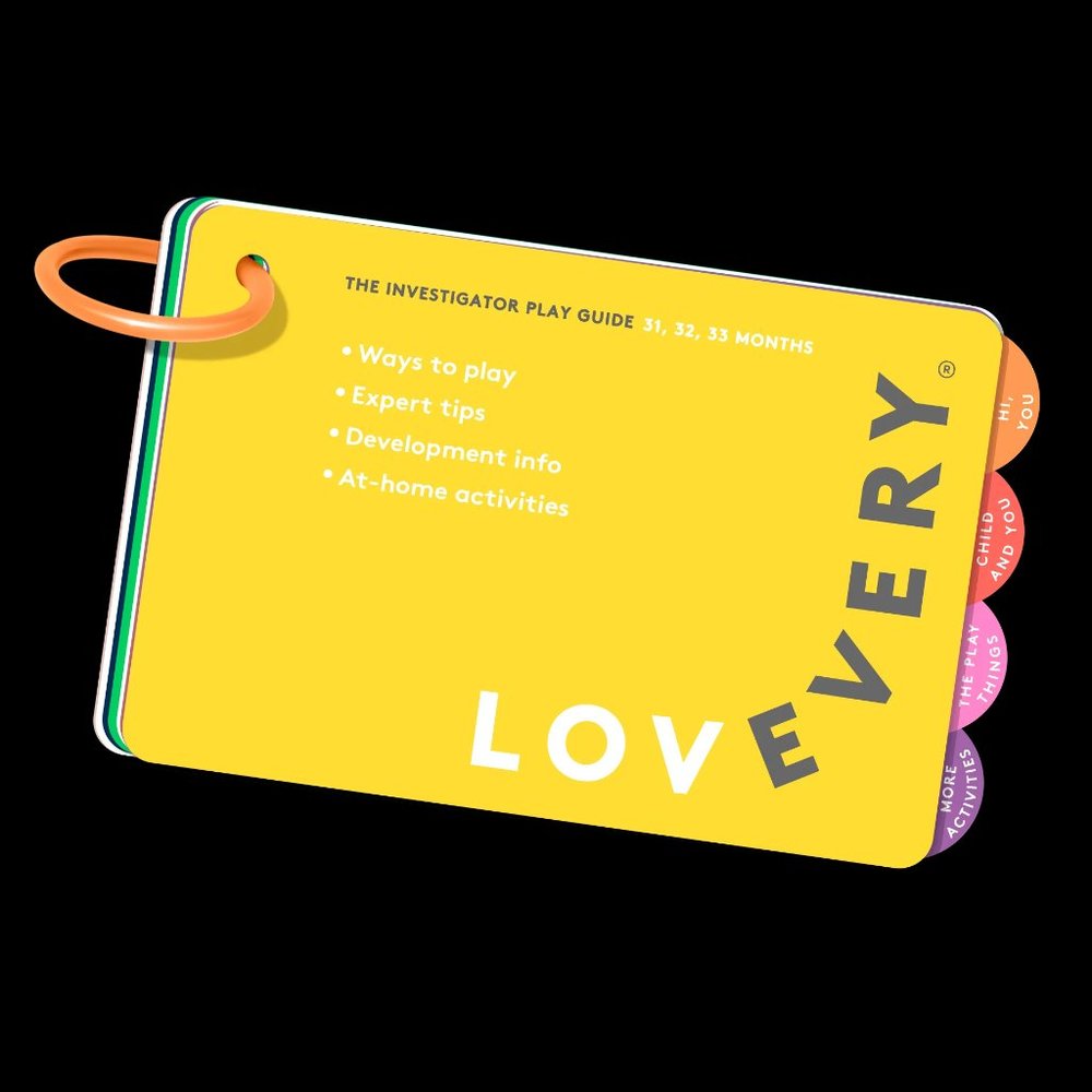 NEW - Lovevery Play Guide Months 31, 32, 33